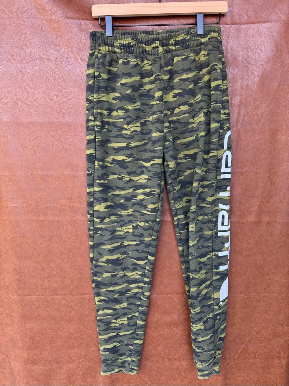 Carhartt Boys XL 18/20 Camo Sweatpants Fleece Jogger Pants Logo